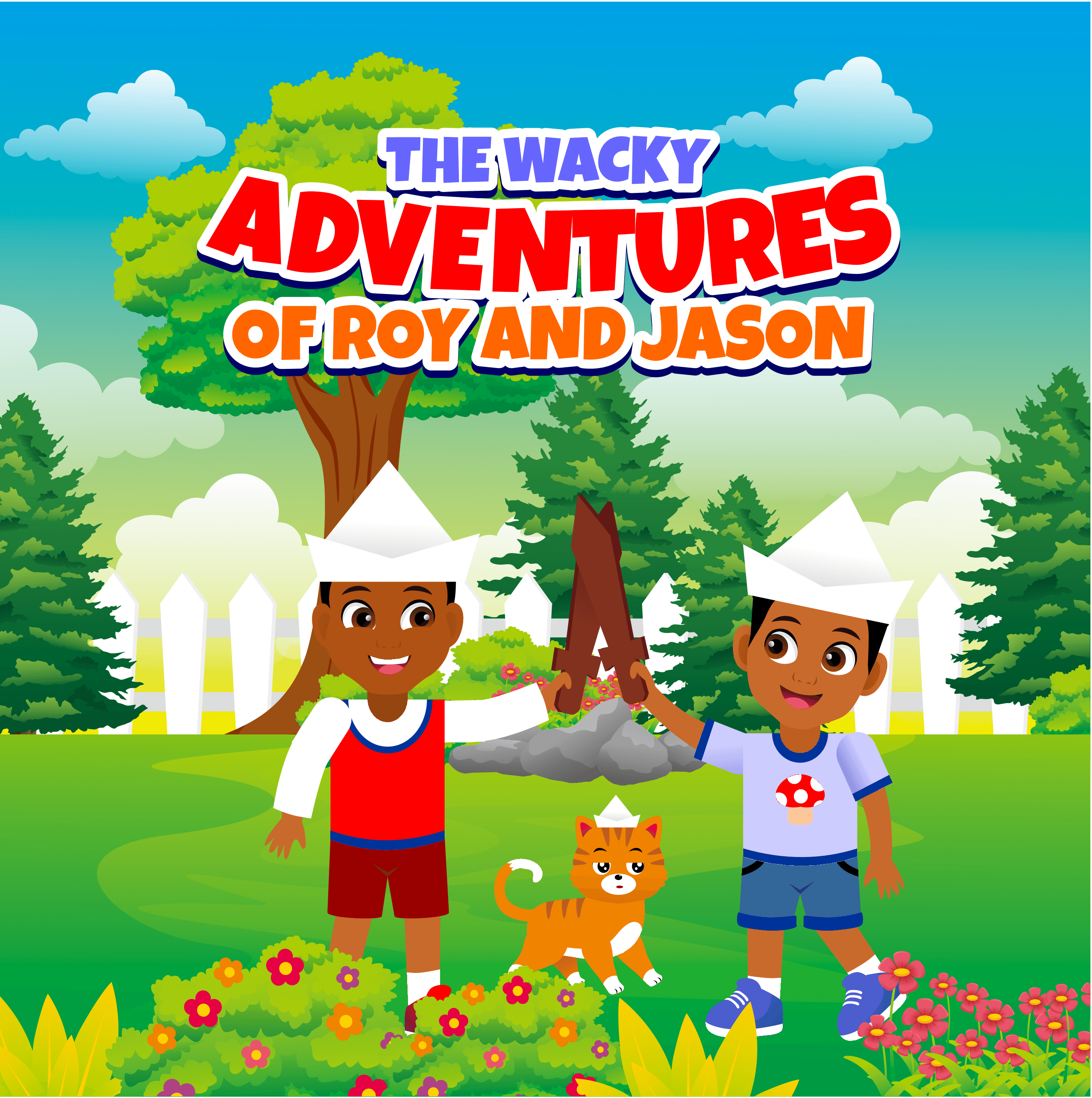 The Wacky Adventures of Roy & Jason — cover